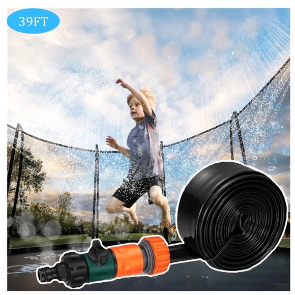 Trampoline Outdoor 39.4’ Summer Yard Multipurpose Sprinkler NWT - Picture 2 of 12